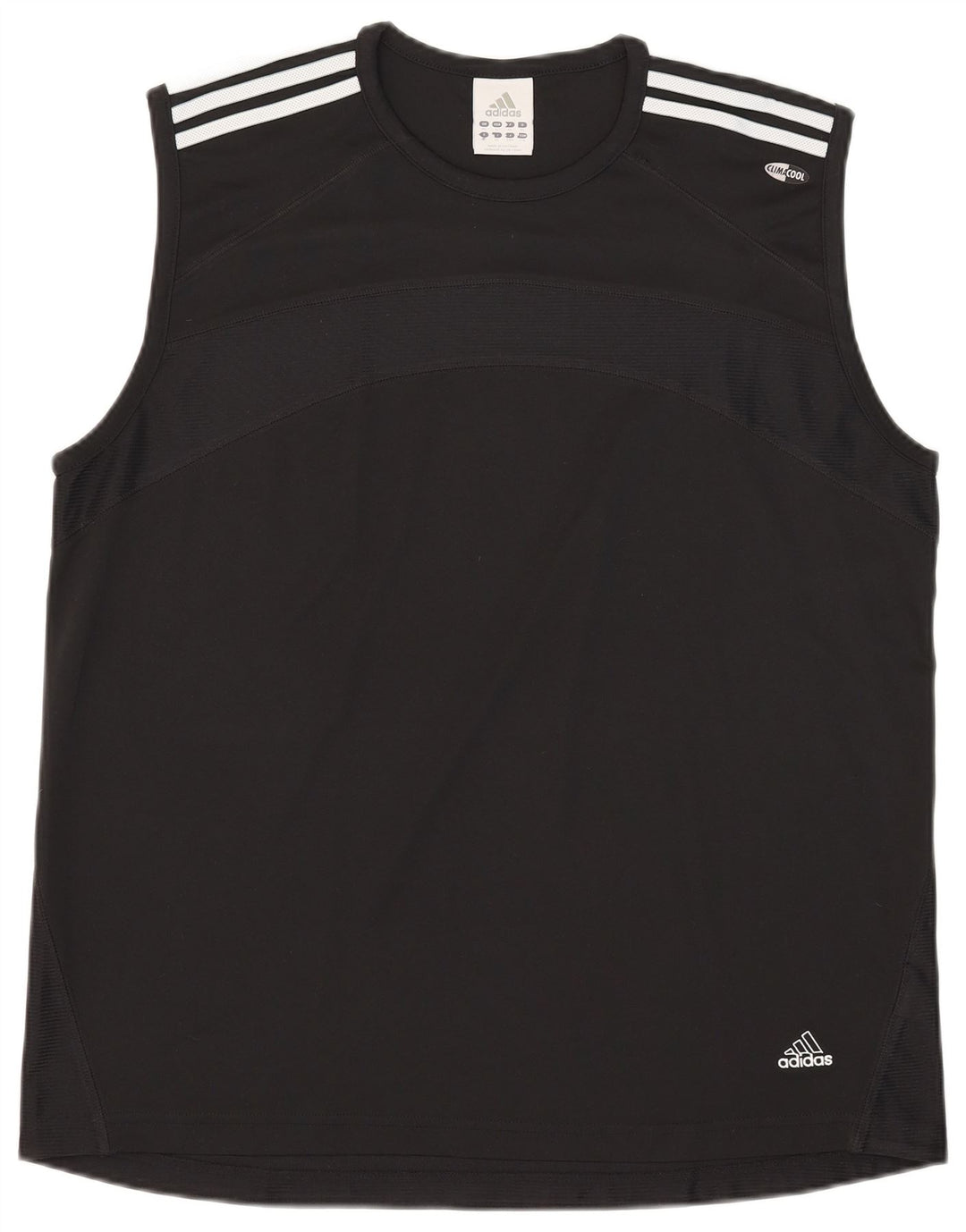 Adidas Hombre Climacool Chaleco Top XL Negro Poliéster
