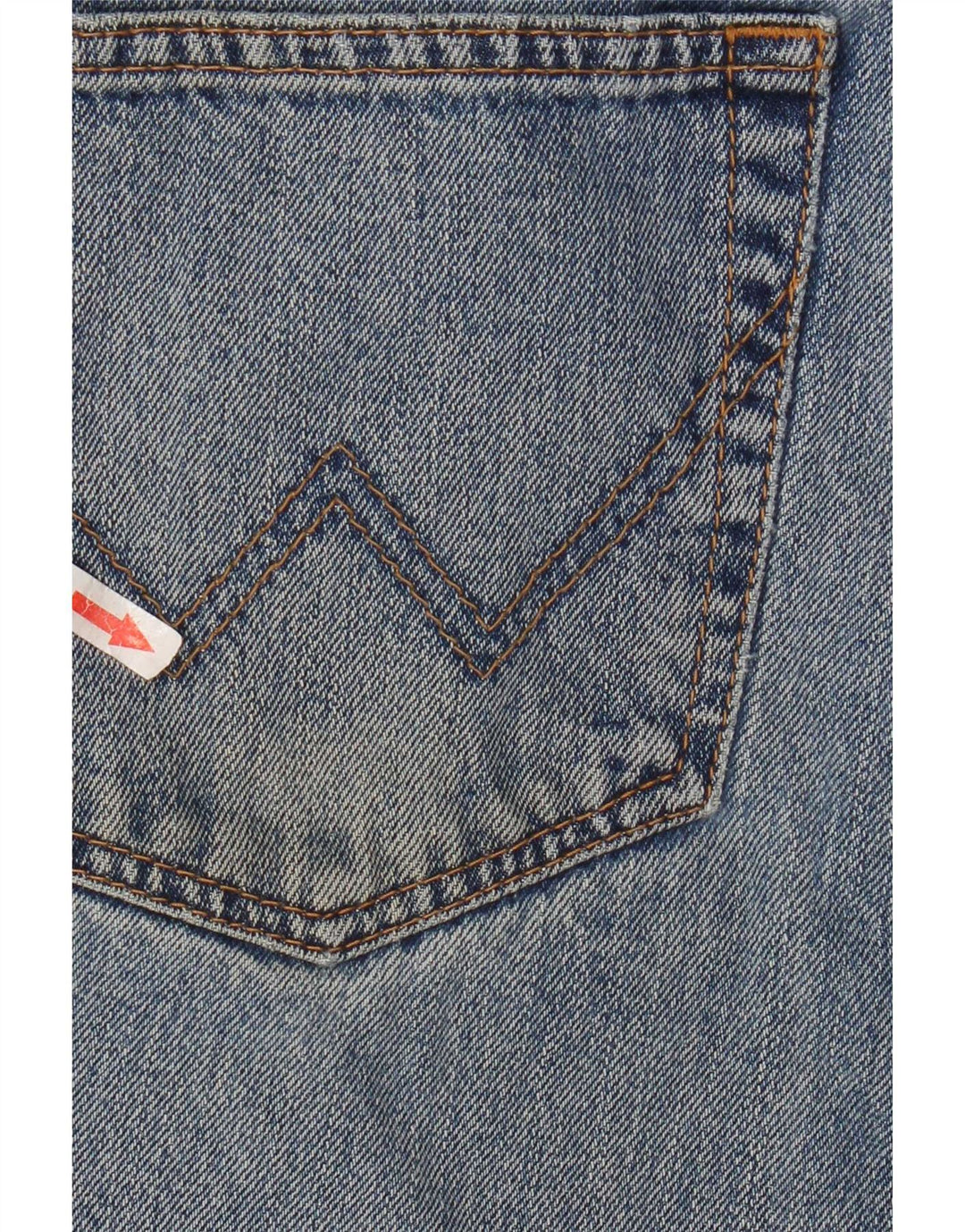 Wrangler Vaqueros Rectos Texas Para Hombre W36 L30 Algodón Azul