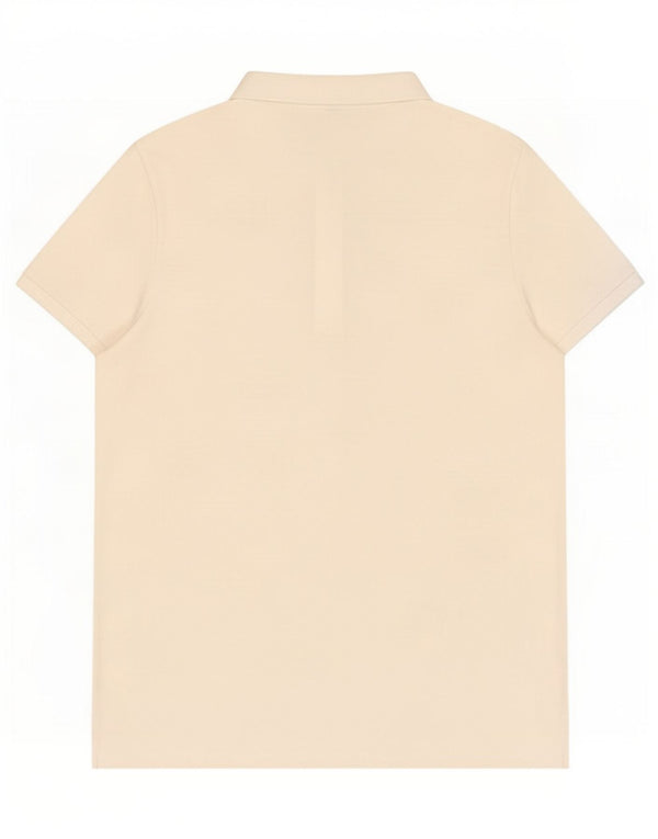 Benetton Polo Mujer UK 44 Grande Algodón Blanco