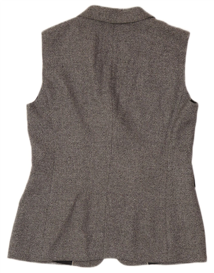 Chaleco Mujer Massimo Dutti EU 38 Small Gris Lana