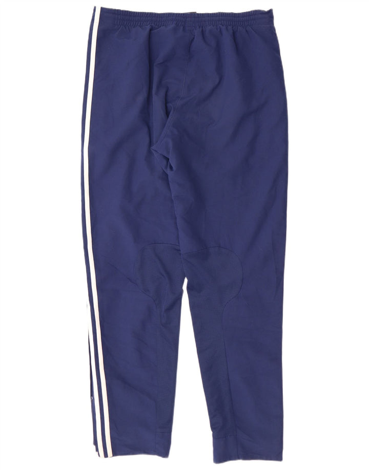 Adidas Pantalones de chándal para hombre UK 38/40 Medium Azul marino Poliéster
