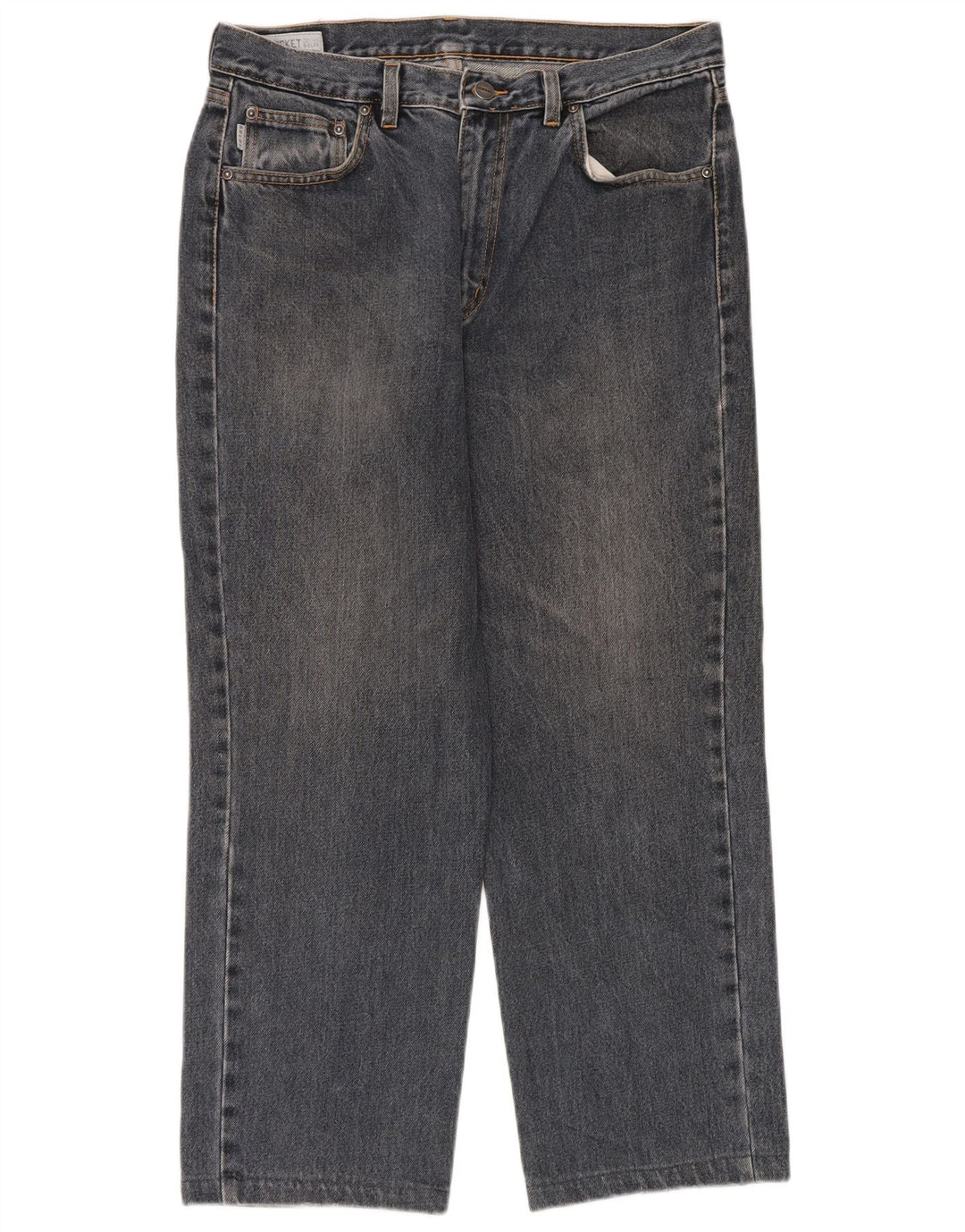 Vaqueros recortados para hombre Belfe W33 L26 Algodón azul