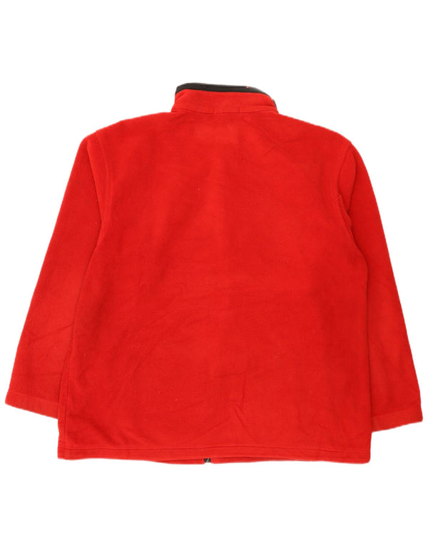Marks & Spencer Chaqueta polar St. Michael para hombre UK 46 Poliéster rojo grande