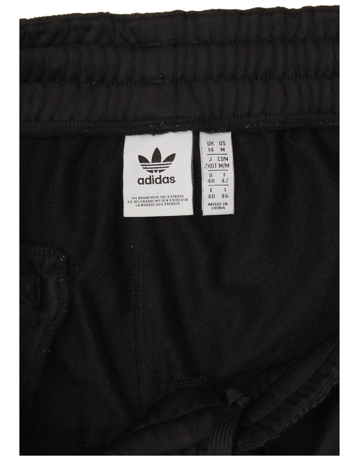 Adidas Pantalones de chándal para mujer Joggers UK 44 Mediano Negro Poliéster