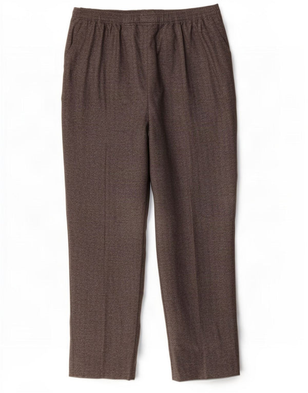 Marks & Spencer Pantalones Chinos para Mujer UK 40 Large W34 L28 Gris Moteado