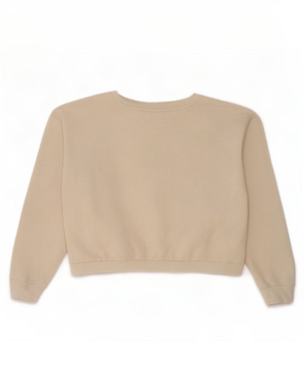 Fila Sudadera Crop Graphic para Niñas 15-16 Años Algodón Beige