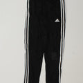 ADIDAS Boys Climacool Tracksuit Trousers 11-12 Years  Black Polyester Vintage Adidas and Second-Hand Adidas from Messina Hembry 