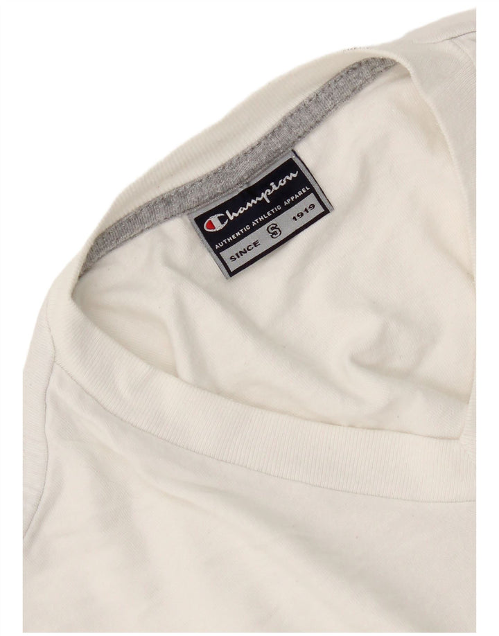 Champion Camiseta para hombre Top Small White