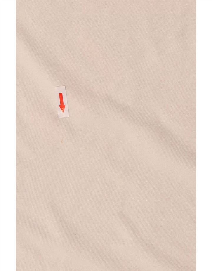 Jordan - Camiseta gráfica para hombre, parte superior de algodón blanco mediano
