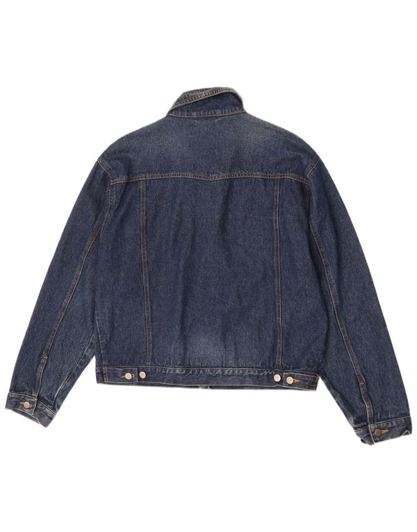 Giani Feroti Chaqueta vaquera para hombre UK 38 Algodón azul medio