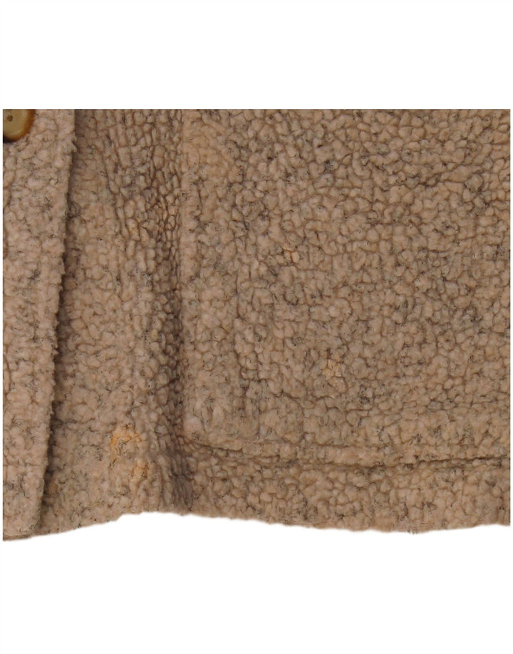Columbia Chaqueta polar extragrande para mujer UK 10 Small Beige Acrílico