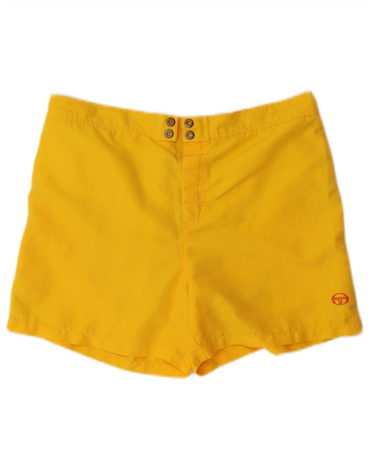 Sergio Tacchini Bañador Corto Hombre Poliéster Amarillo Medio