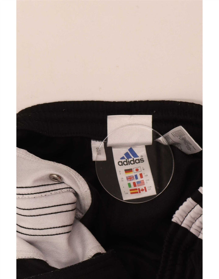 Pantalones de chándal con estampado gráfico Adidas para hombre Poliéster con bloques de color negro mediano