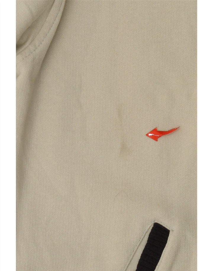 Sergio Tacchini Hombre Chándal Top Chaqueta Pequeña Blanco Roto