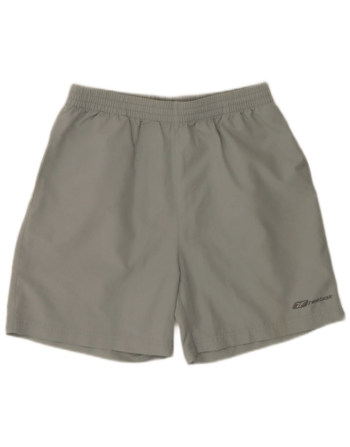 Pantalones cortos deportivos REEBOK para hombre Poliéster gris medio