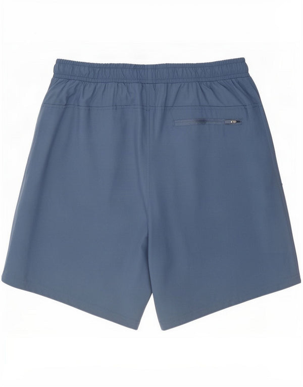 Pantalones cortos deportivos para hombre Mountain Warehouse Poliéster azul marino mediano