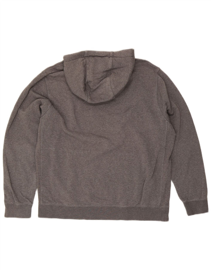 Nike - Sudadera con capucha para hombre, talla grande, algodón gris