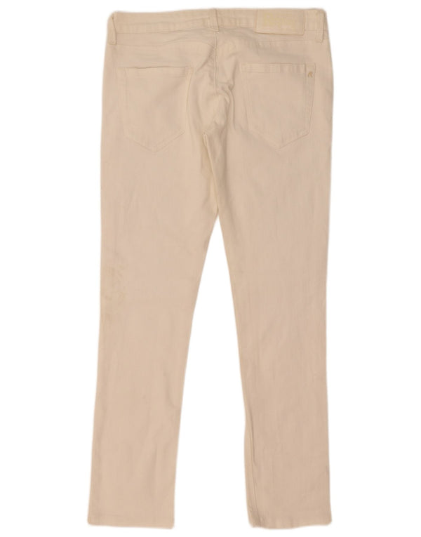 Pantalones informales ajustados para mujer Replay W30 L30 Algodón blanco