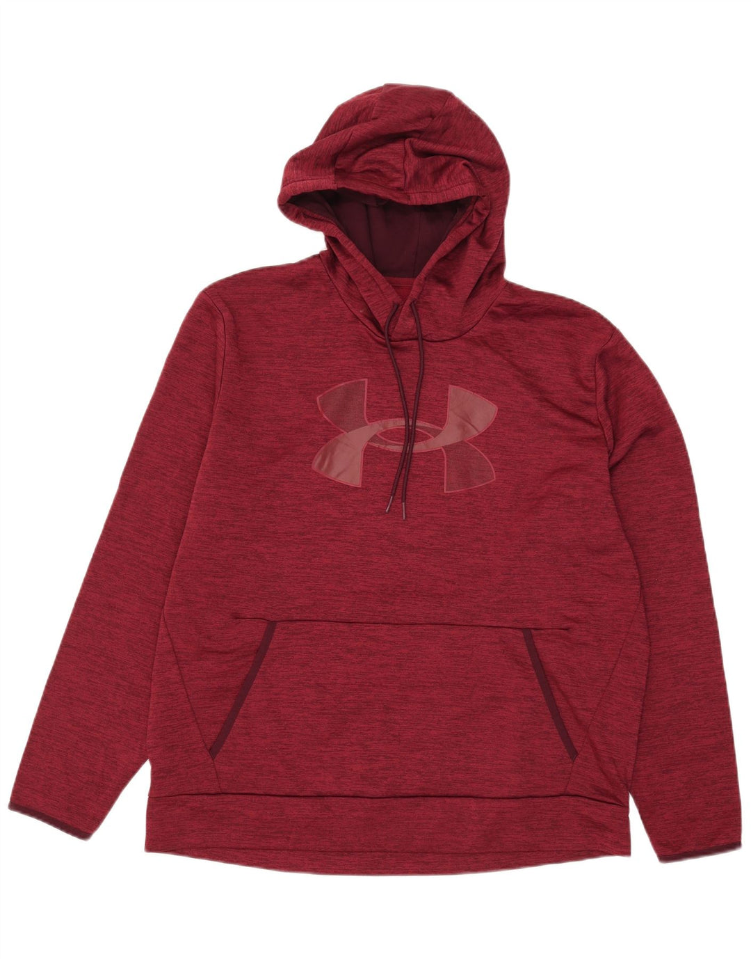 Under Armour Jersey con capucha gráfica para hombre XL Poliéster moteado granate