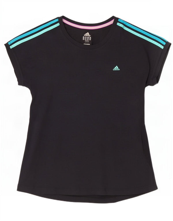 Adidas - Camiseta Climalite para mujer, talla 40, talla grande, color negro