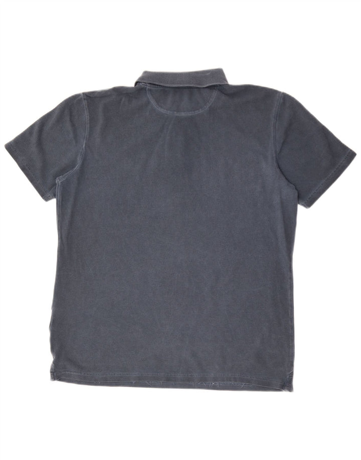 Timberland Polo De Corte Regular Para Hombre Algodón Azul Marino Medio