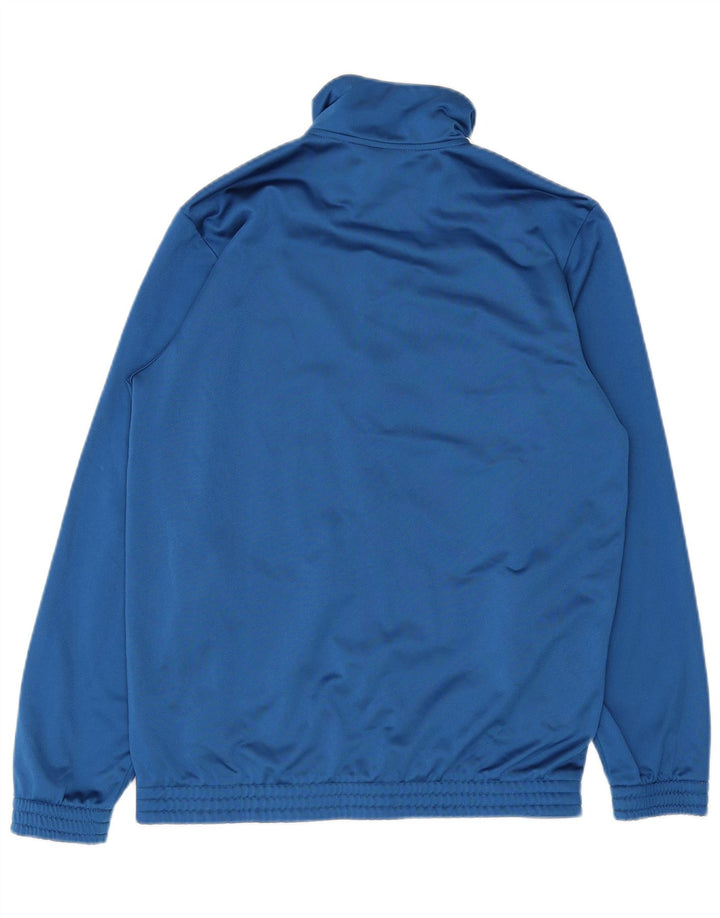 Adidas - Chaqueta de chándal para hombre, talla 42/44, poliéster azul grande