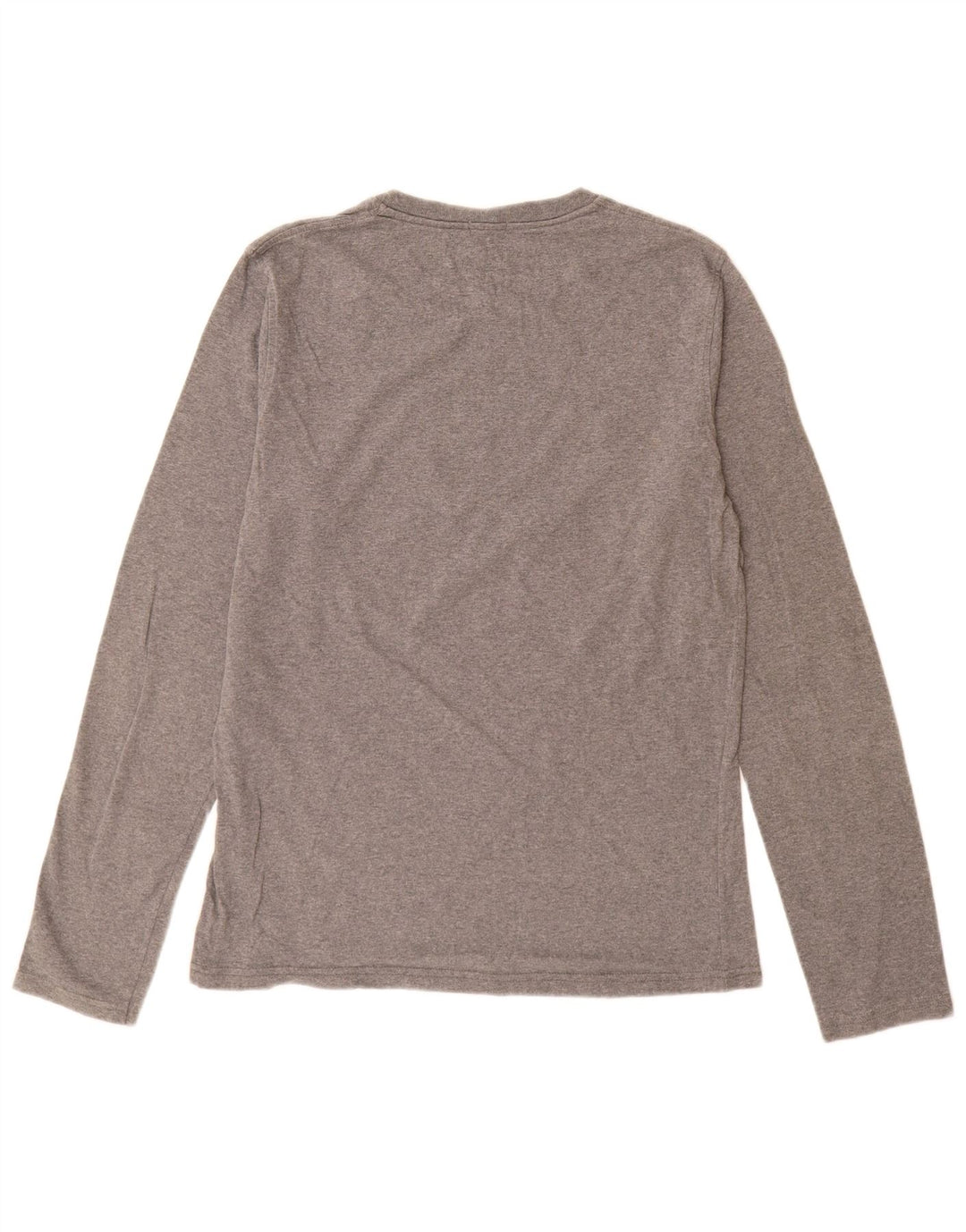 Benetton Camiseta Estampada De Niño Manga Larga 15-16 Años Gris Medio Moteado