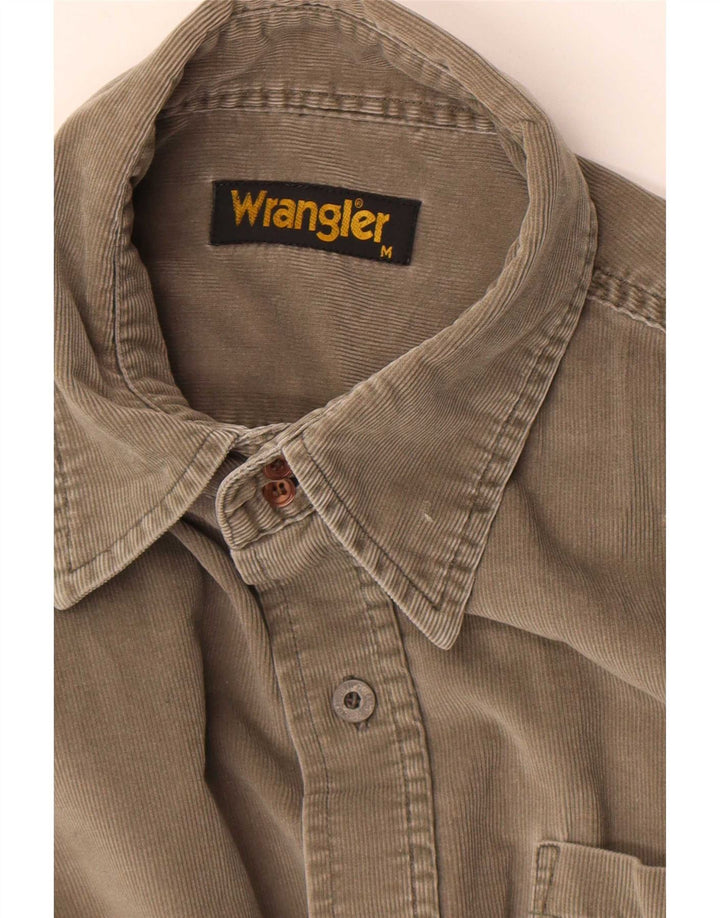 Camisa De Pana Wrangler Hombre Gris Medio