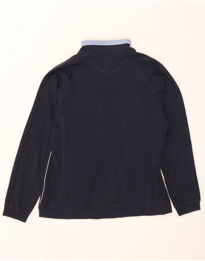 Champion Chaqueta de chándal para mujer UK 40 Grande Azul marino Colorblock