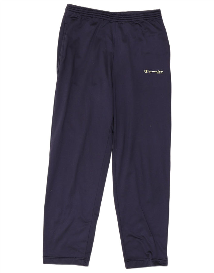 Champion Pantalones De Chándal Para Hombre Pequeños Azul Marino Poliéster