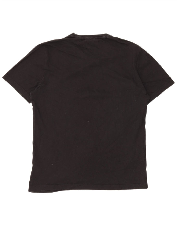 PENGUIN Camiseta Hombre Top Grande Algodón Negro