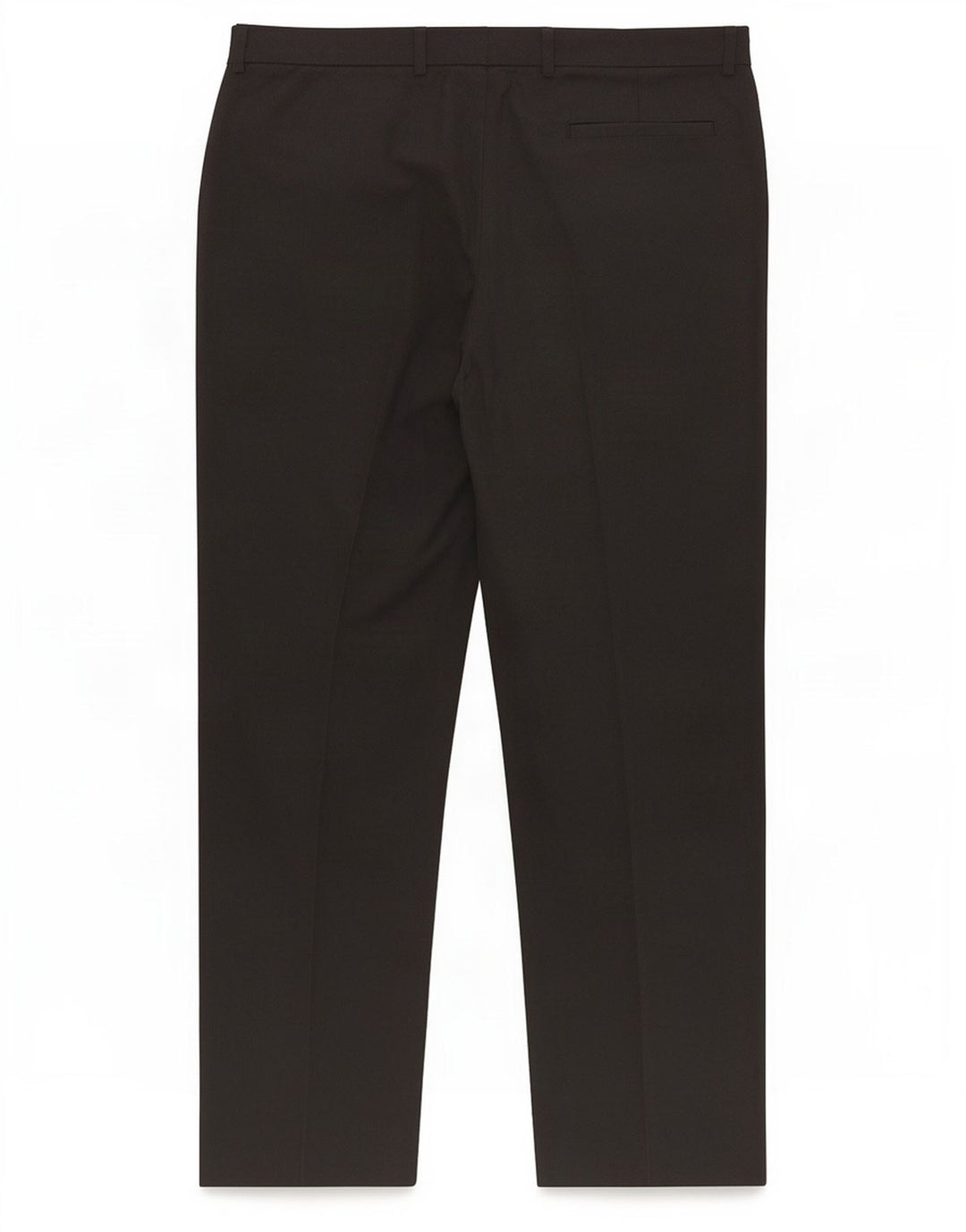 Marks & Spencer Pantalón de traje recto a medida para hombre W38 L31 Poliéster gris