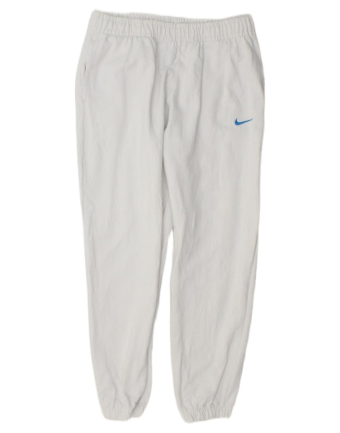 Nike - Pantalones de chándal para hombre, color blanco, algodón
