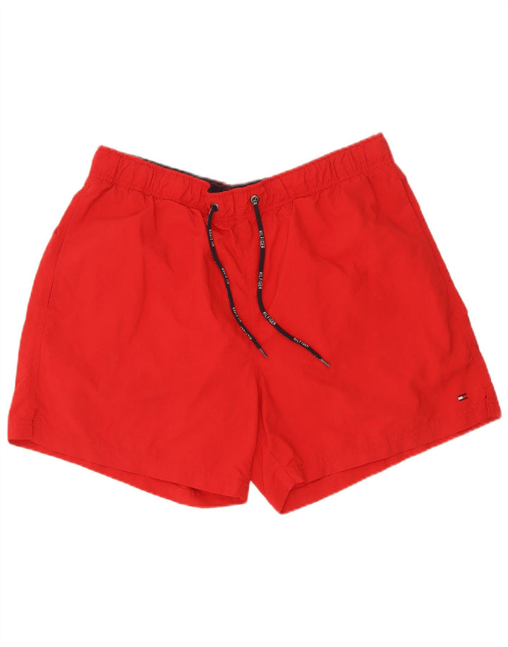 Tommy Hilfiger Bañador para Hombre Shorts Grande Rojo