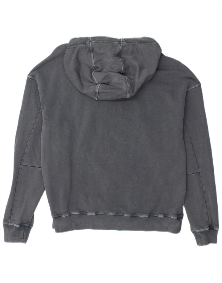 BLAUER Sudadera con Capucha para Hombre Jersey Pequeño Gris Algodón