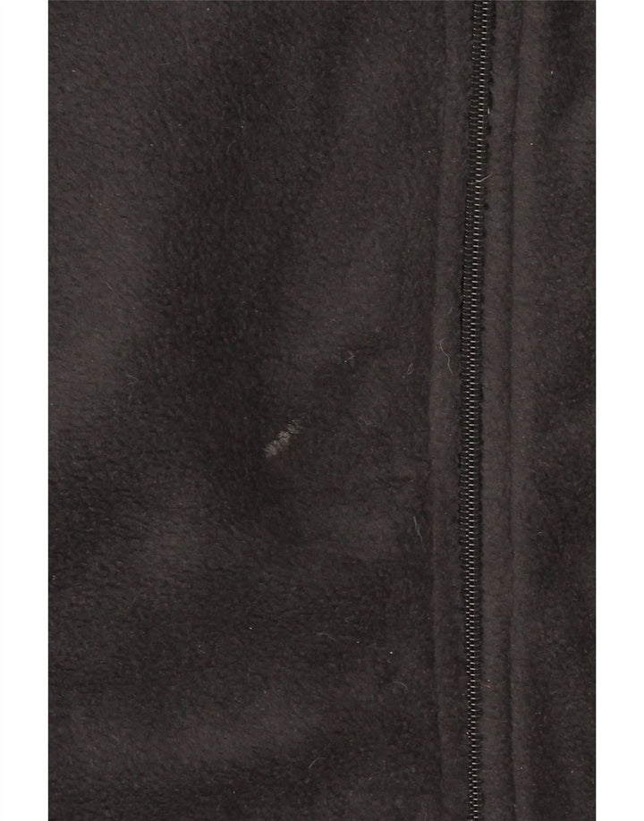 Columbia Chaleco polar para hombre Reino Unido 40 Grande Poliéster negro