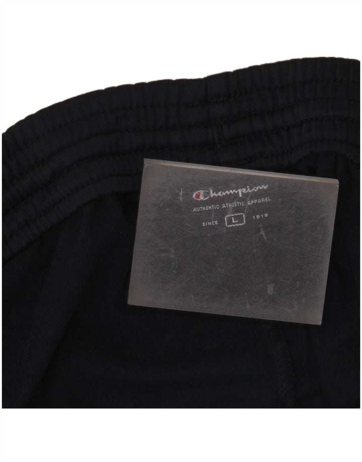 CHAMPION Pantalones de chándal para hombre, talla grande, azul marino