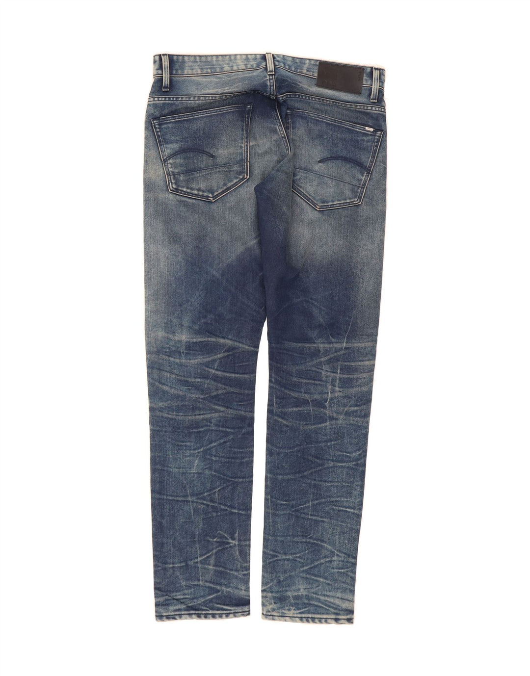 G-STAR Mens Slim Jeans W34 L34 Blue Cotton Vintage G-Star and Second-Hand G-Star from Messina Hembry 