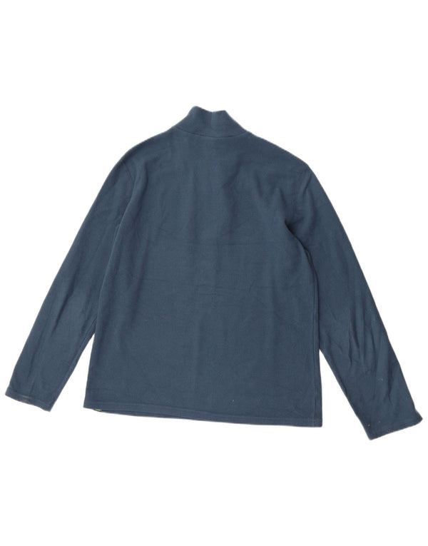 The North Face Jersey polar con cremallera y cuello para niña 13-14 años XL Azul Poliéster