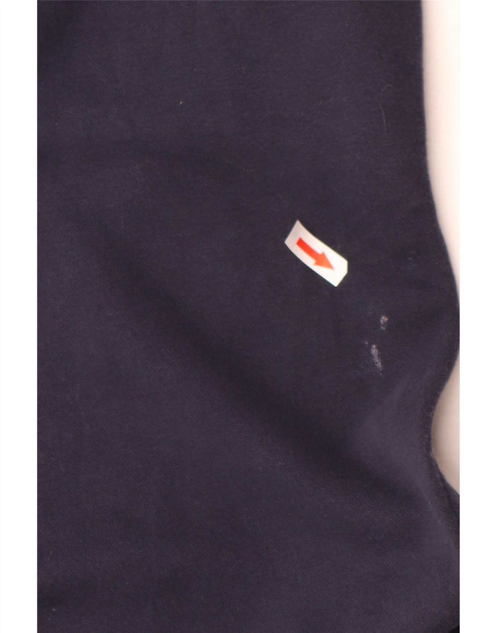 Marks & Spencer Pantalones de chándal cortos para mujer UK 42 Medium Azul marino