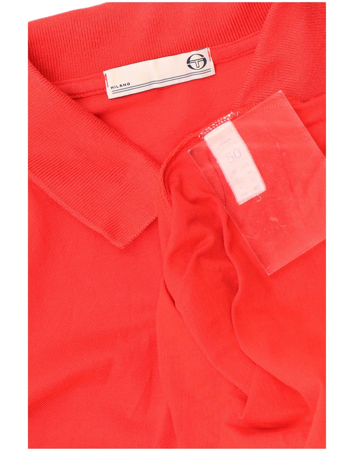 SERGIO TACCHINI Polo Milano para hombre IT 50 Medium Rojo