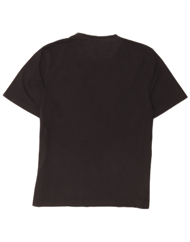 Ted Baker - Camiseta regular para hombre, talla 4, algodón negro grande