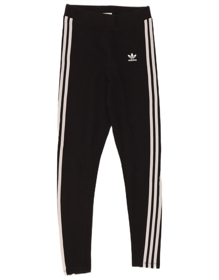Leggings ADIDAS para mujer Reino Unido 8 Pequeño Algodón negro