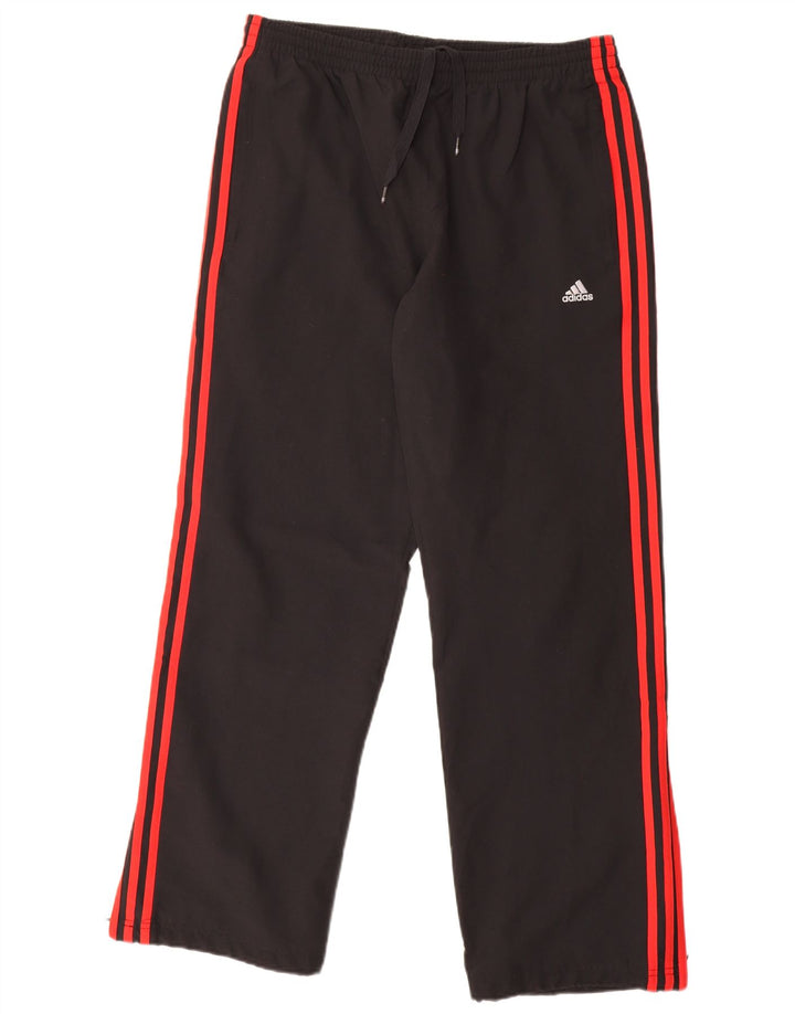 Pantalones de chándal ADIDAS Climalite para hombre Poliéster negro mediano