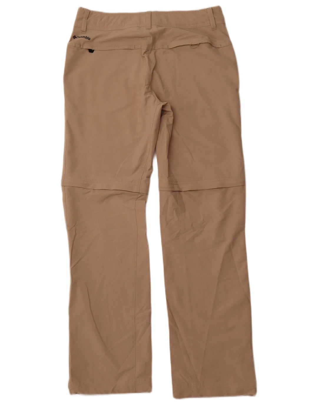 COLUMBIA Pantalones cargo rectos para mujer US 8 Medium W30 L32 Beige