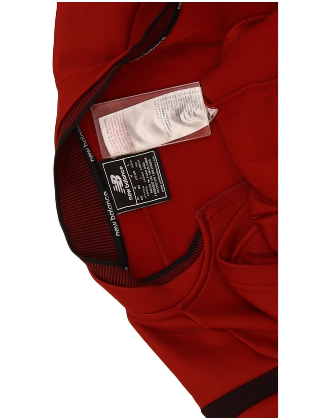 New Balance Liverpool Graphic - Chaqueta de chándal para hombre, color rojo mediano