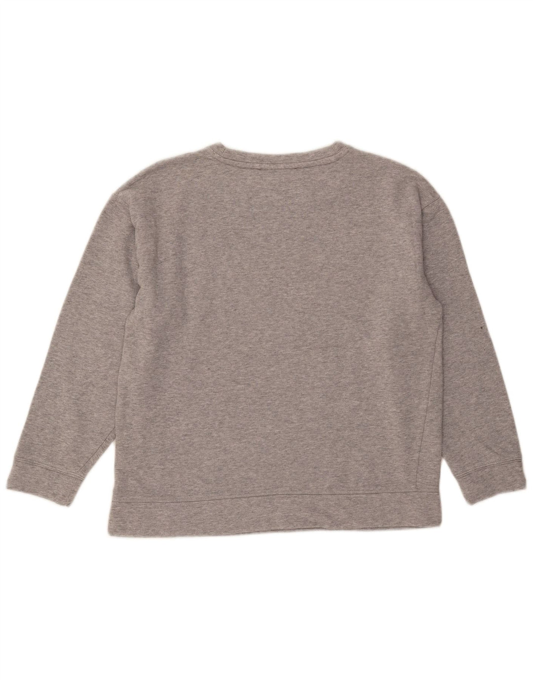 Tommy Hilfiger Sudadera gráfica para mujer Jumper UK 44 Gris medio moteado