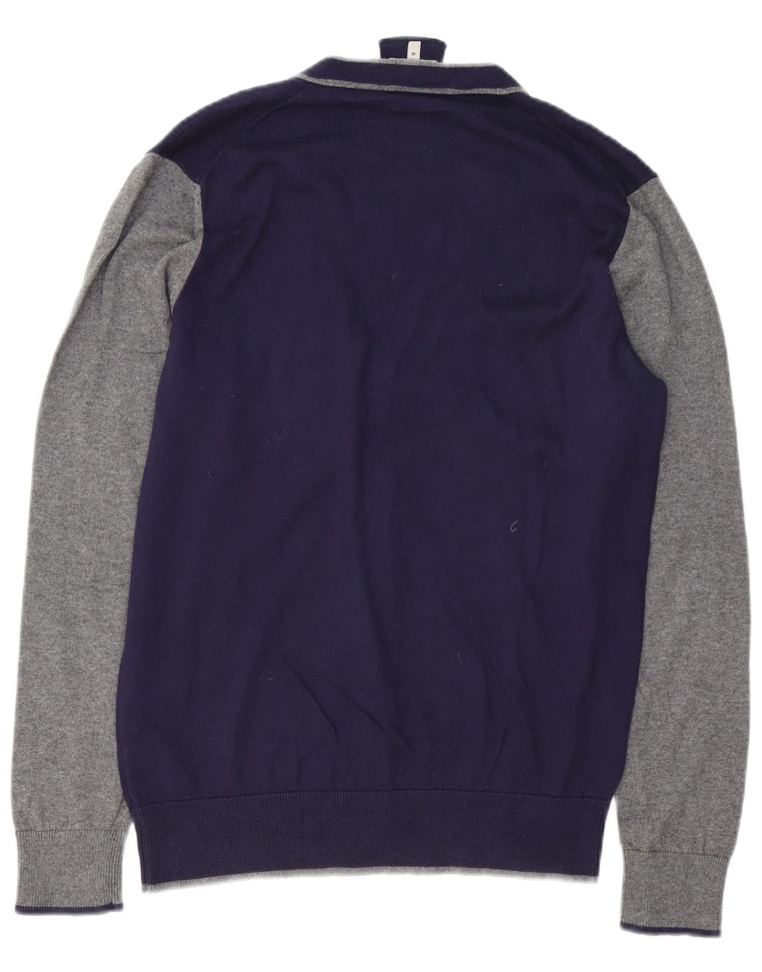 ARMANI JEANS Suéter Cárdigan para Hombre Algodón Azul Marino Medio Color Block