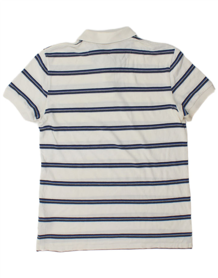 Polo Gap para hombre de algodón a rayas blancas grandes