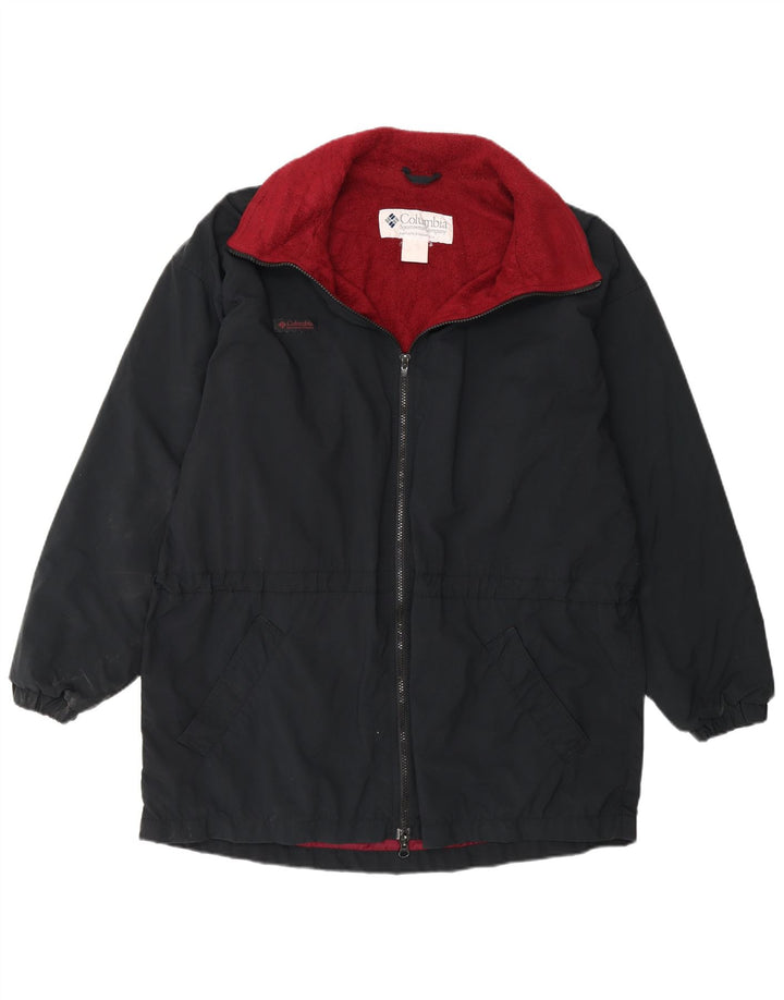 Columbia Chaqueta cortavientos para hombre UK 38 Medium Black Nylon